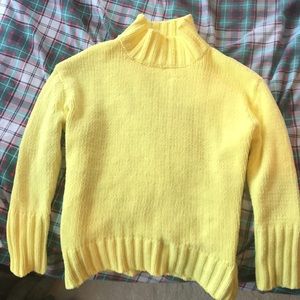 Philosophy yellow sweater